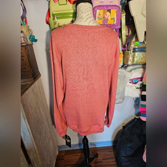 Pacific And Co Knit Sweater Pink DOLLY! NWT Size Large - Picture 8 of 11